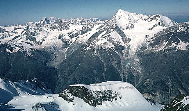 Weisshorn from Nadelhorn