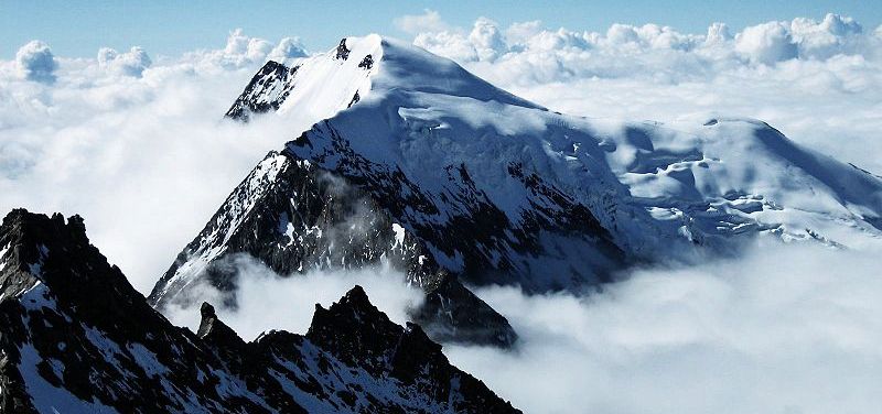 Weissmies from Lagginhorn