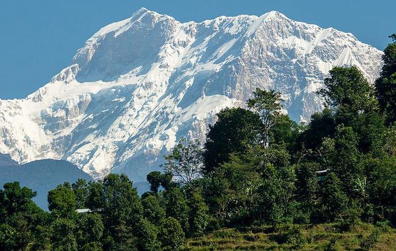 Ngadi Chuli from the Marsayangdi Valley