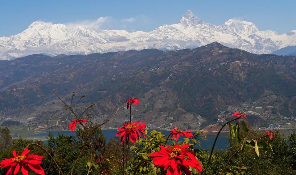 Annapurna Himal from Peace Temple