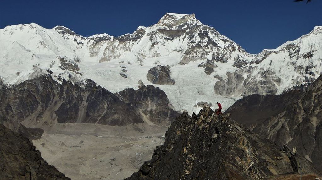 Gyachung Kang from Gokyo Ri