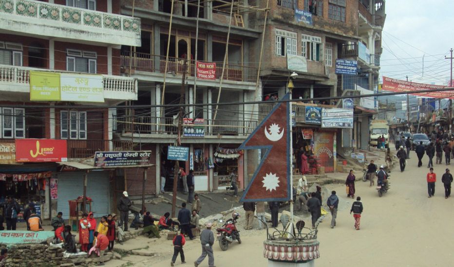 Main Street in Banepa