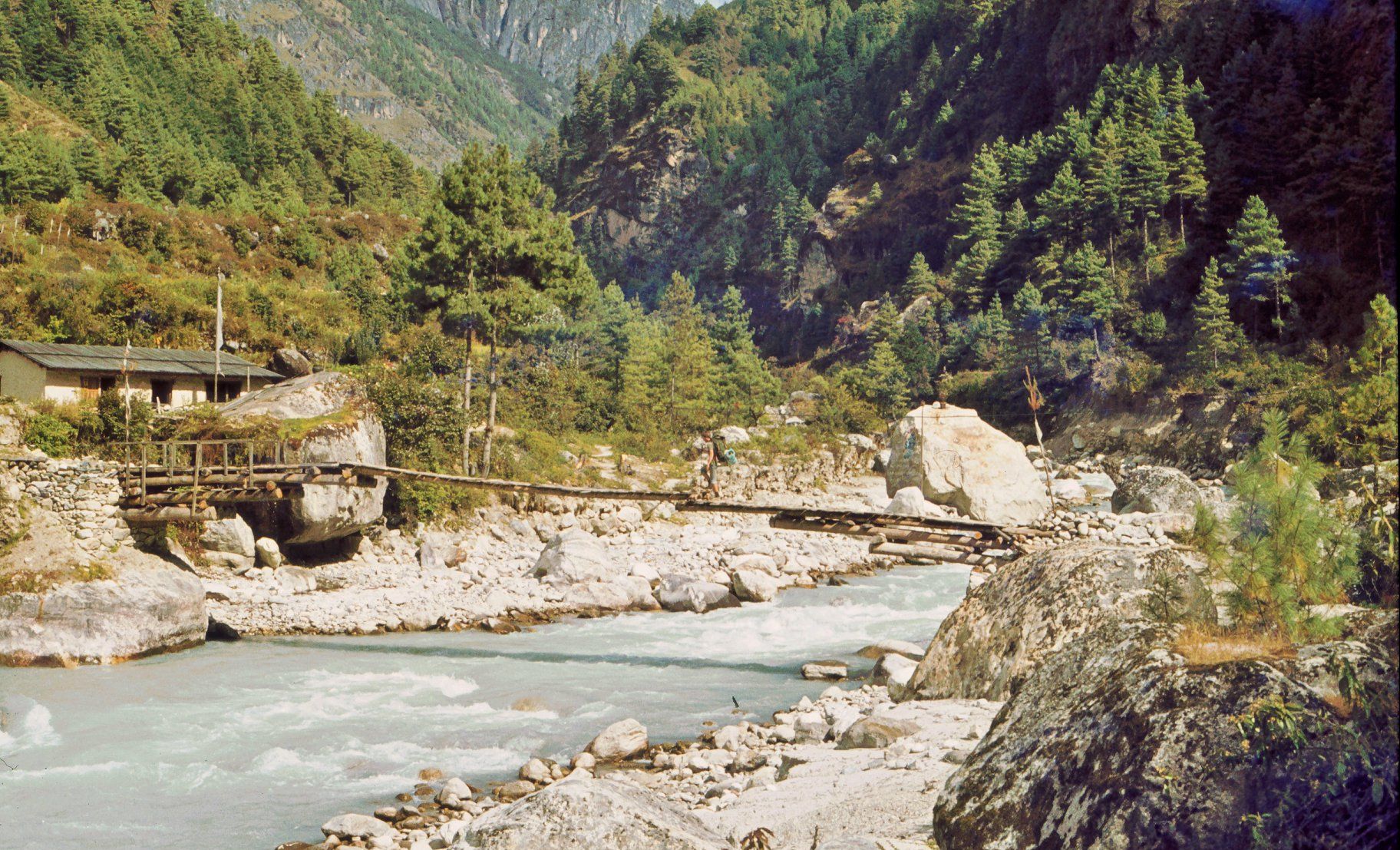 Bridge over Dudh Khosi at Phakding