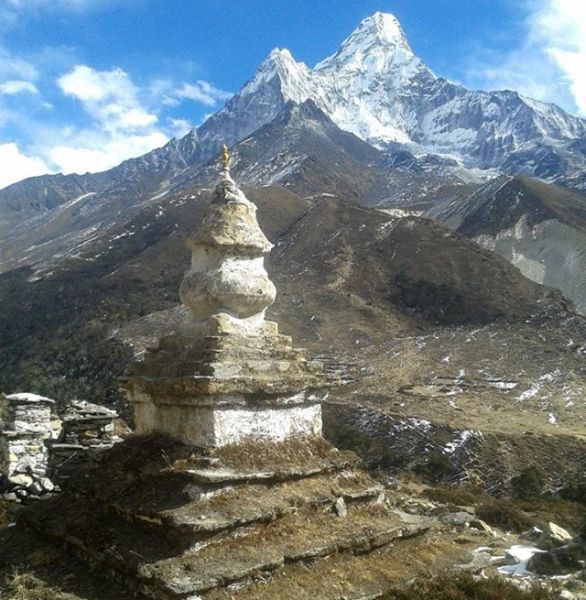 Ama Dablam from Pangboche