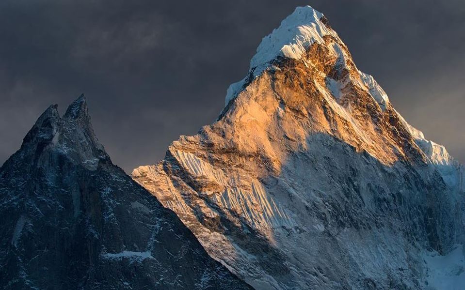 Ama Dablam above the Chhukung Valley