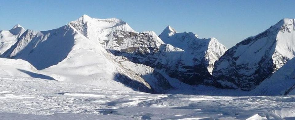 Mount Makalu from Sherpani Col / Pass