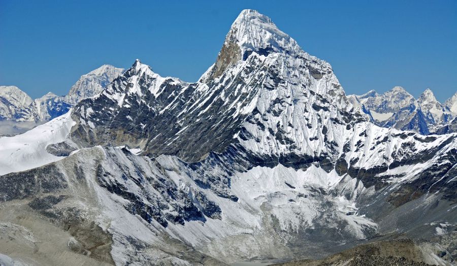 West Col beneath Ama Dablam