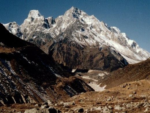 Approach to Larkya La from Samdu Village in the Buri Gandaki Valley