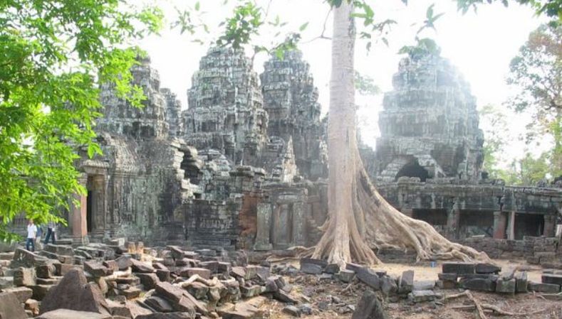 Banteay Kdei Temple at Siem Reap in northern Cambodia