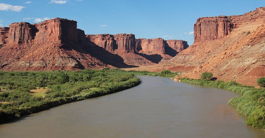 The Green River near Canyonlands