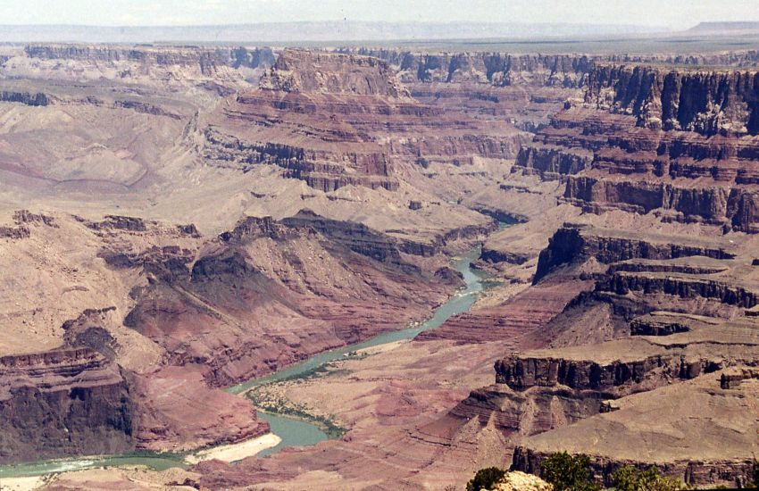 Colorado River in Valley Floor of the Grand Canyon