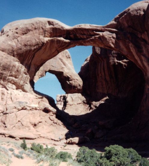 Double Arch in Arches National Park