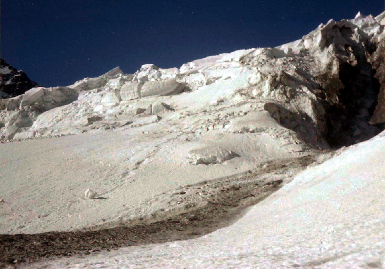 Wetterlucke above the Schmadri Hut in the Bernese Oberlands Region of the Swiss Alps