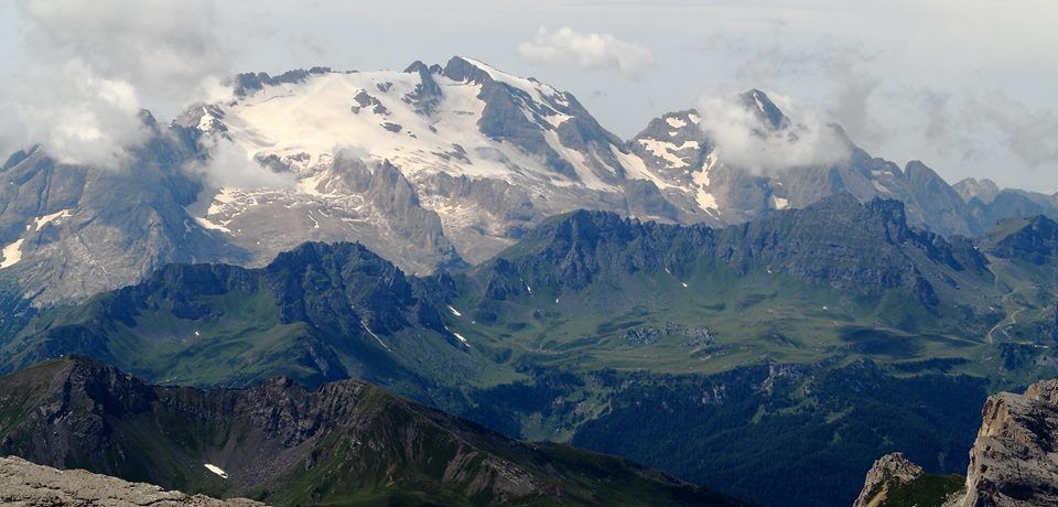 Marmolada in the Italian Dolomites