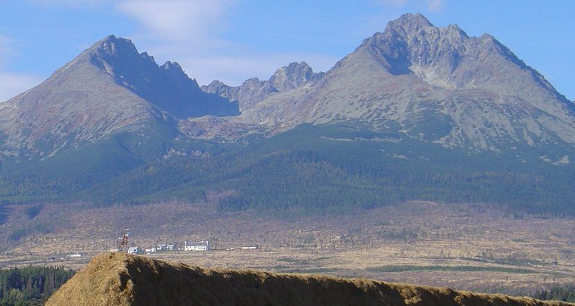 Gerlach Peak in the High Tatras of Slovakia