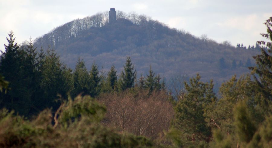 Hohe Acht near Winnerath in the Eifel Region of Germany