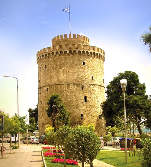 The White Tower in Thessaloniki