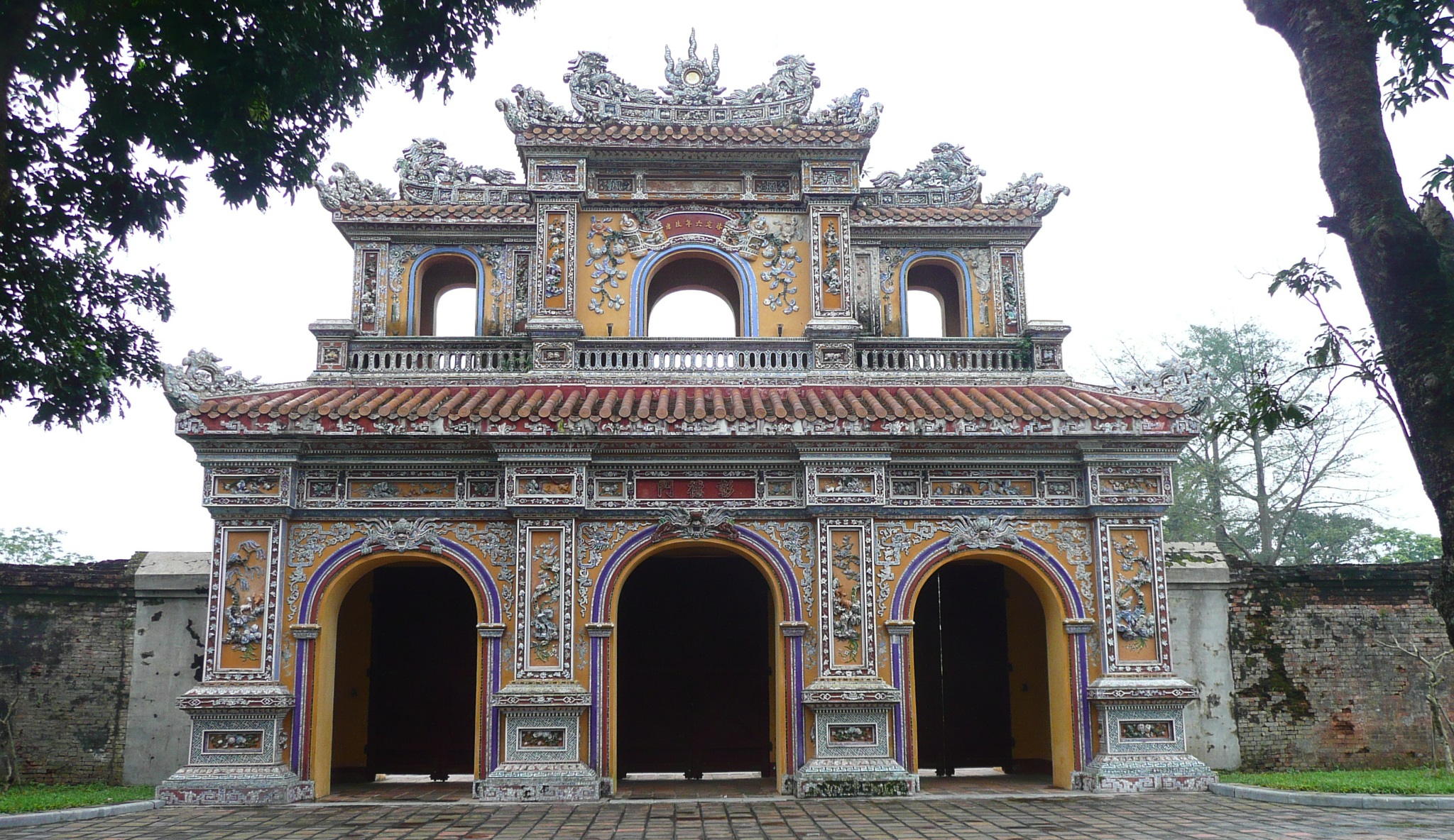 Hoa Bin Gate in the Citadel in Hue