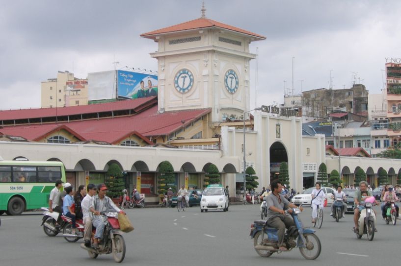 Ben Thanh Market in Saigon ( Ho Chi Minh City )