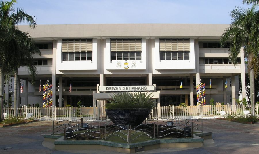 State Assmbly Building in Georgetown on Pulau Penang