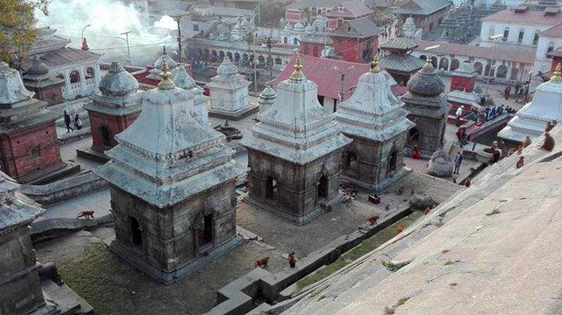 Hindu Temple at Pashupatinath in Kathmandu