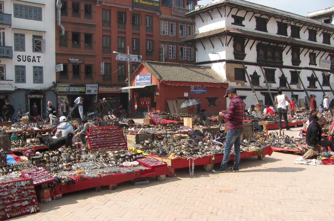 Basantapur Square in Kathmandu