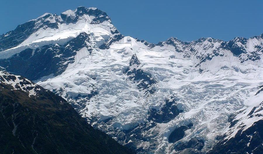 Mount Sefton in the South Island of New Zealand