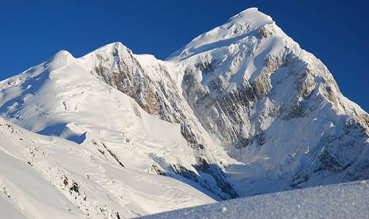 The Seven Thousanders - Spantik / Golden Peak ( 7027m ) in the Karakorum Mountains of Pakistan