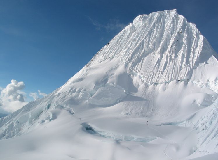 Alpamayo in Andes of Peru