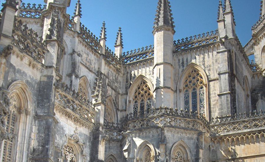 Monastery at Batalha in Portugal