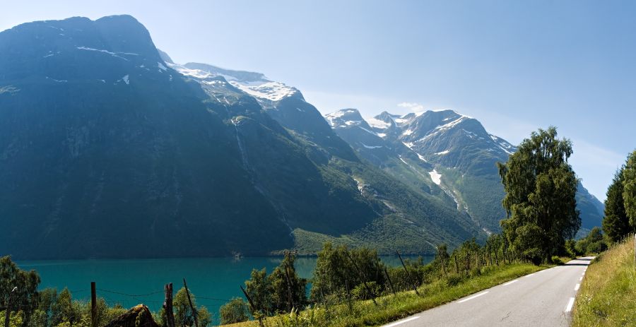 On the Arctic Highway North through Norway