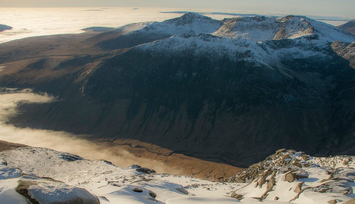 Beinn Nuis and Beinn Tarsuinn on the Island of Arran