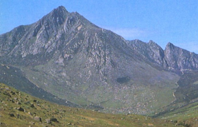 Cir Mhor from Glen Rosa on the Isle of Arran