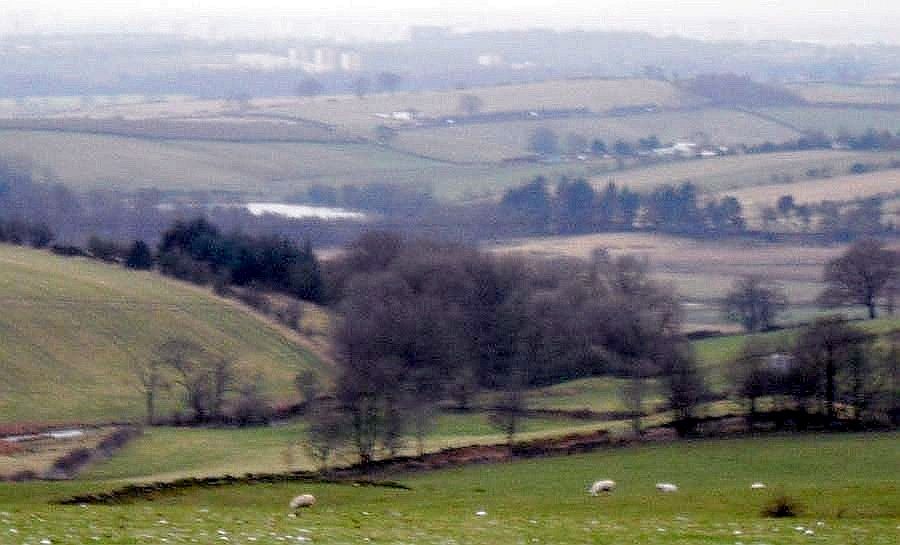 Bardowie Loch from Baldernock Linn Road