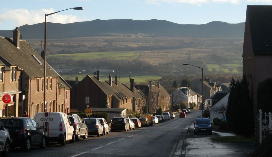 Campsie Fells from Balfron