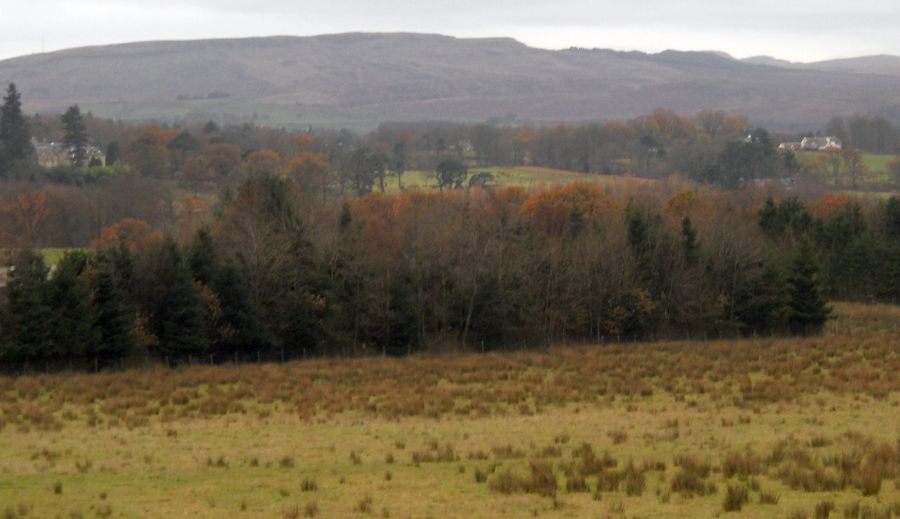 Kilpatrick Hills from Balfron Station Road