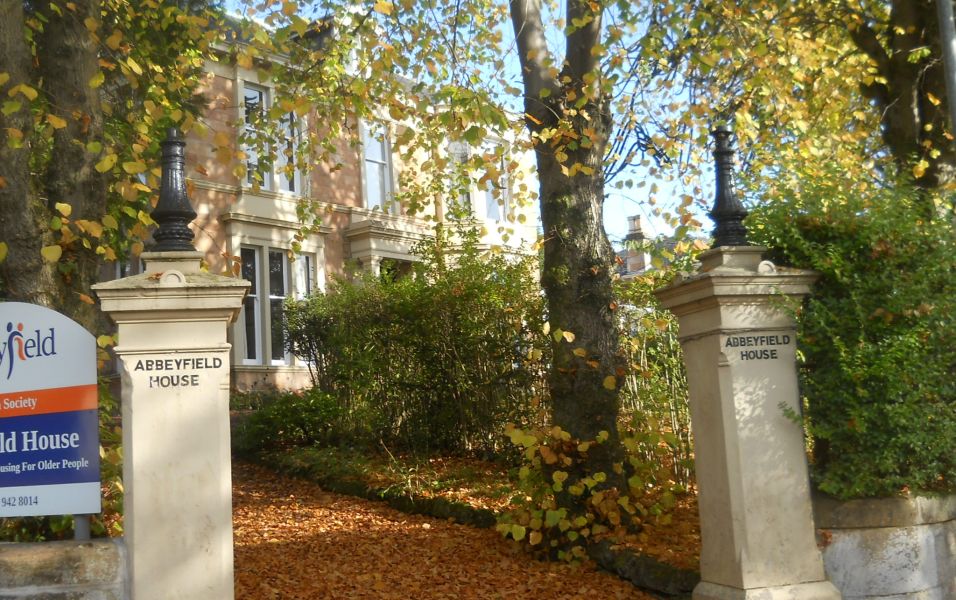 Abbeyfield House in Grange Road in Bearsden