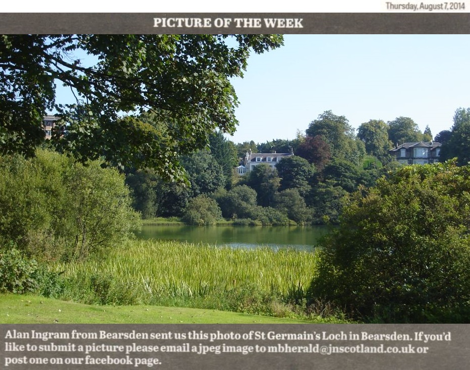 St.Germain's Loch in Bearsden