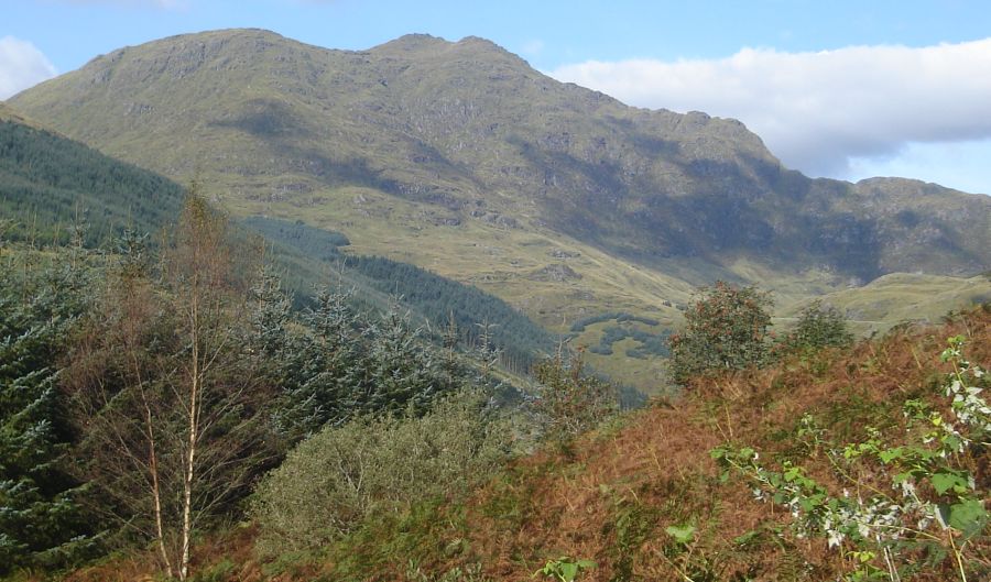 Beinn an Lochain in the Southern Highlands of Scotland