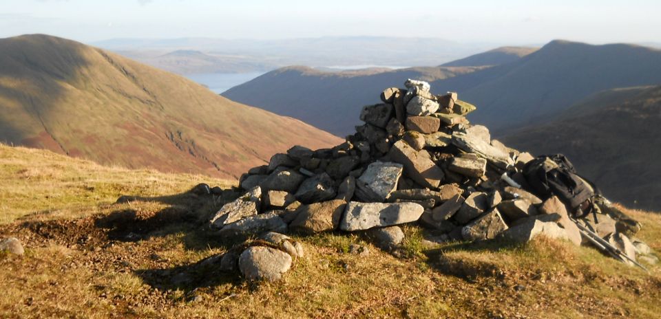 Loch Lomond from summit of Beinn a'Mhanaich