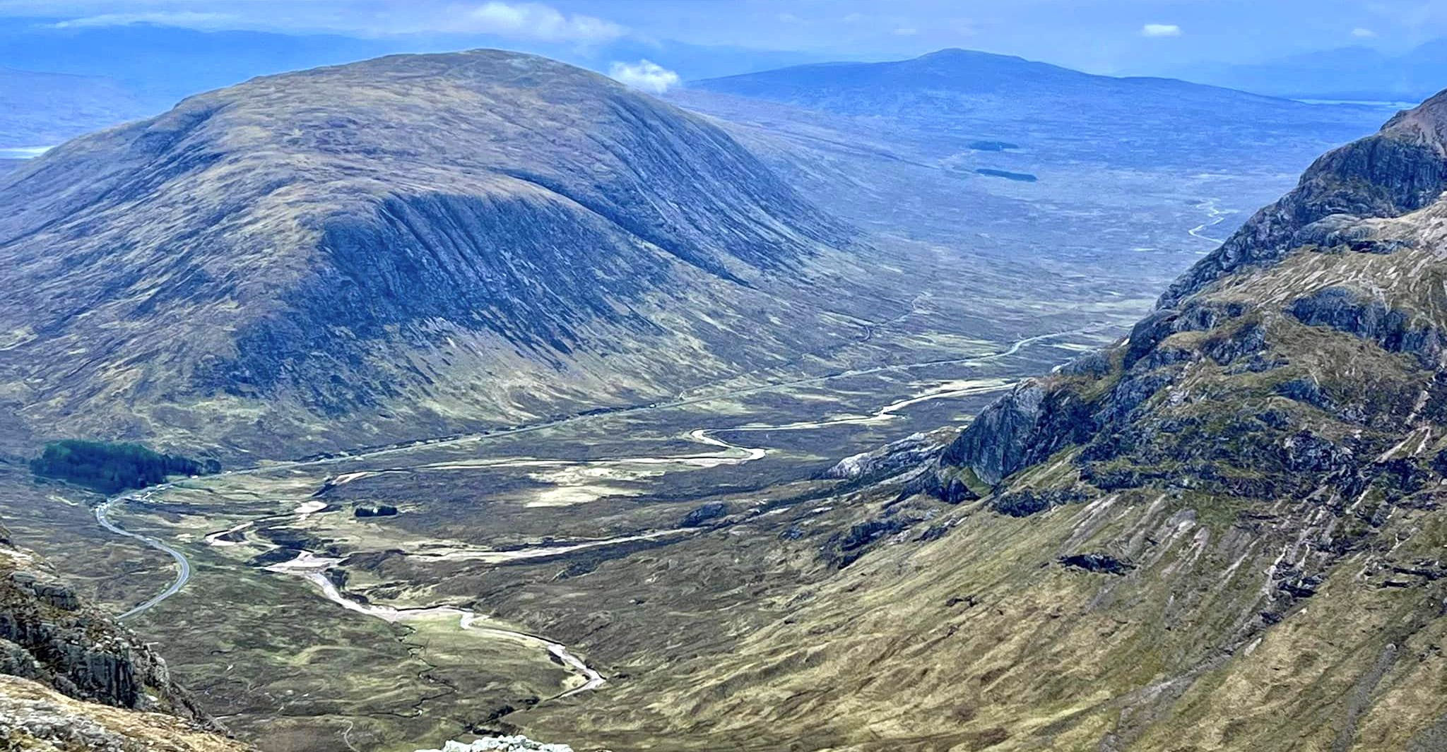 Beinn a Chrulaiste from Buachaille Etive Beag