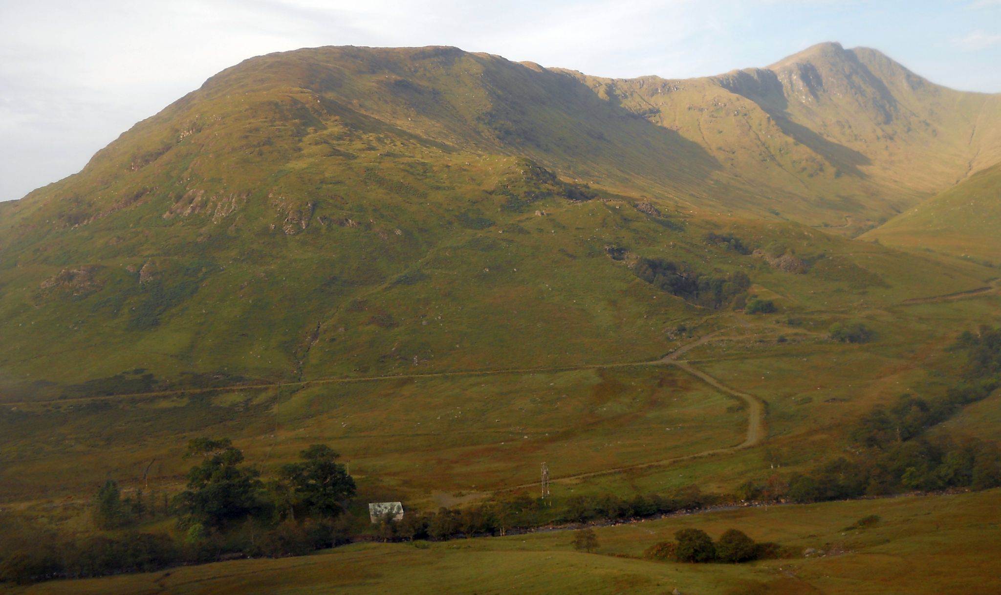 Beinn a'Bhuiridh above Allt Mhoille