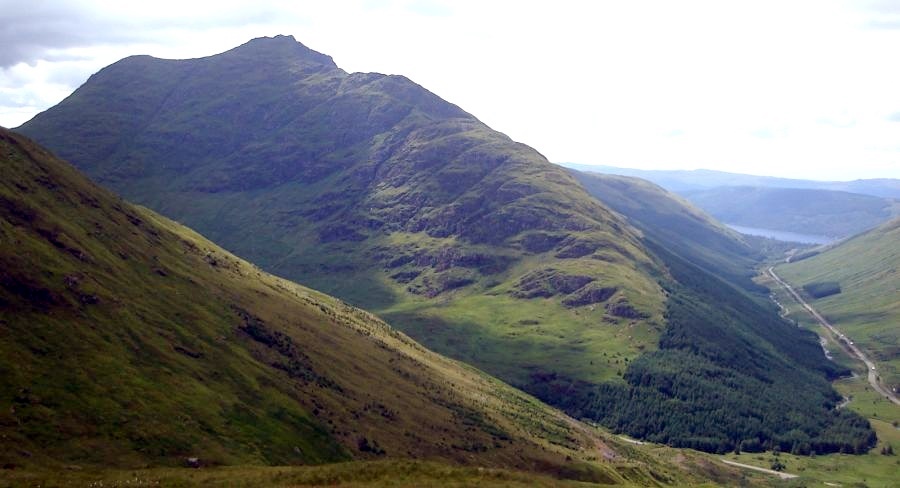 The Arrocher Alps - Beinn an Lochain on descent from Beinn Ime