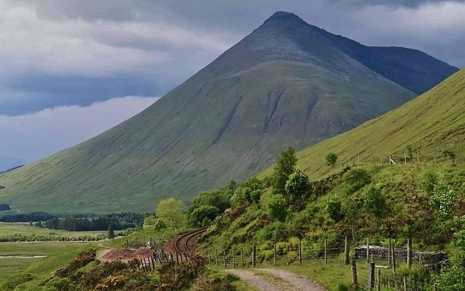 Beinn Dorain from West Highland Way beneath Beinn Odhar