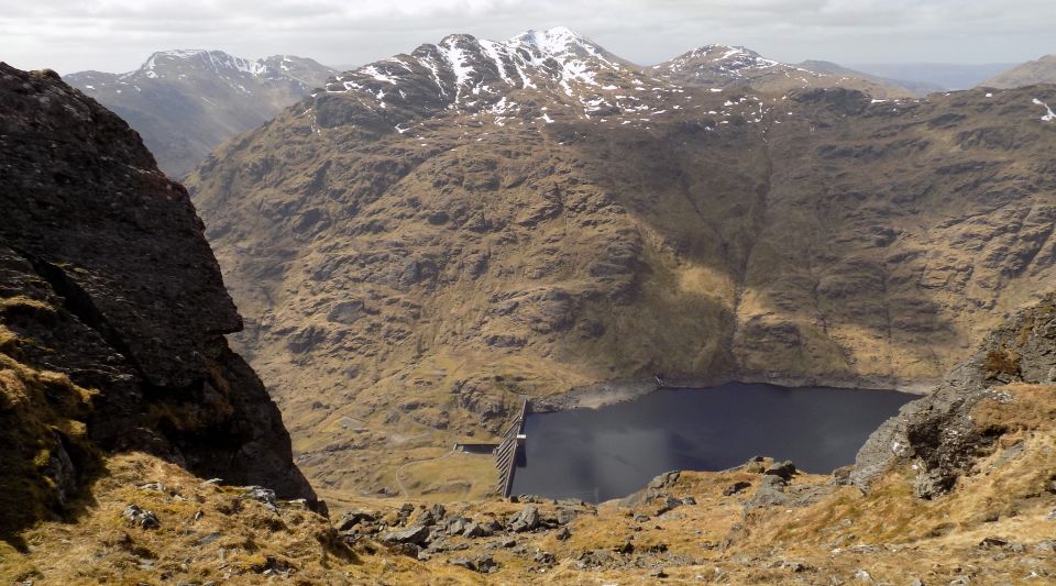 Beinn Narnain, Ben Vane and Beinn Ime from Ben Vorlich