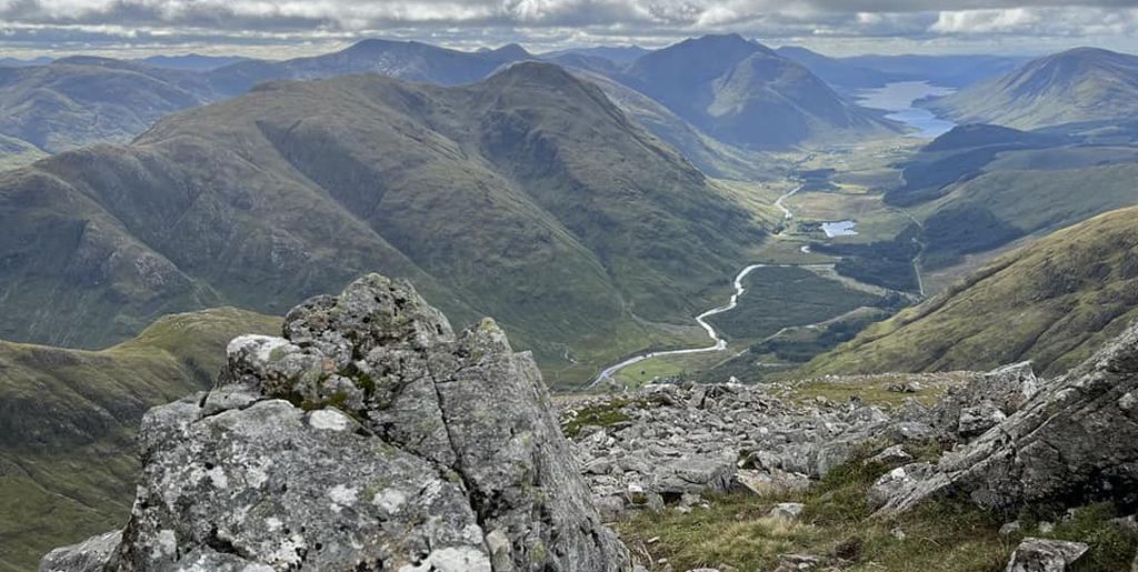 Peaks above Glen Etive