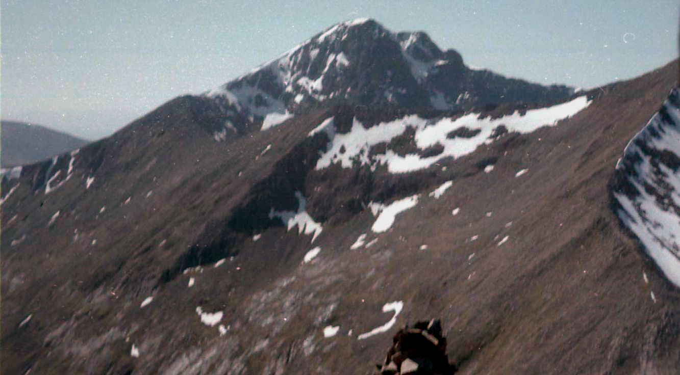 Bidean nam Bian from Buachaille Etive Mor