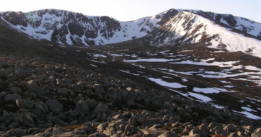 Coire an Sneachda in the Cairngorms Massif