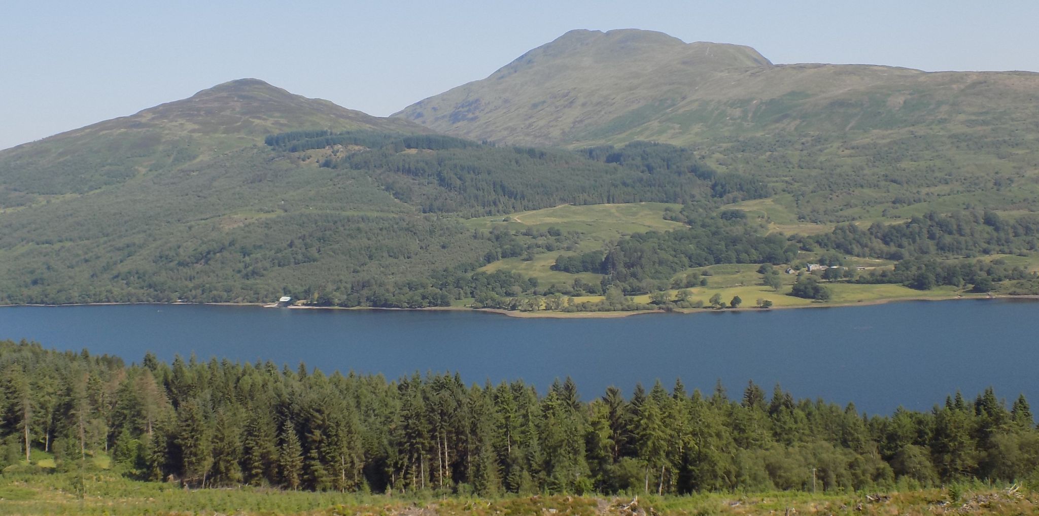 Ben Ledi above Loch Venacher