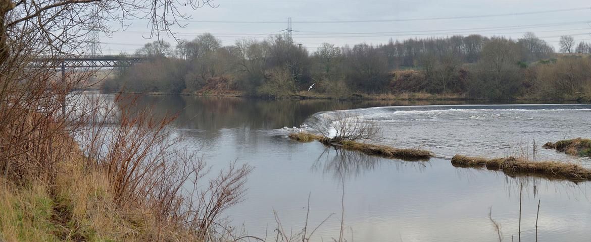 Viaduct over the River Clyde at Carmyle